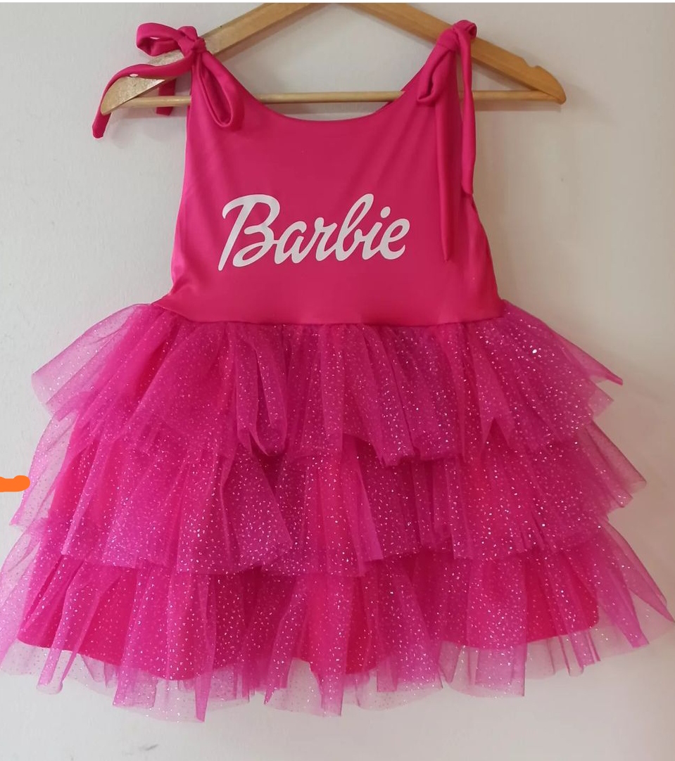 Producto: Vestido tutu Barbie Cumpleaños Fiesta