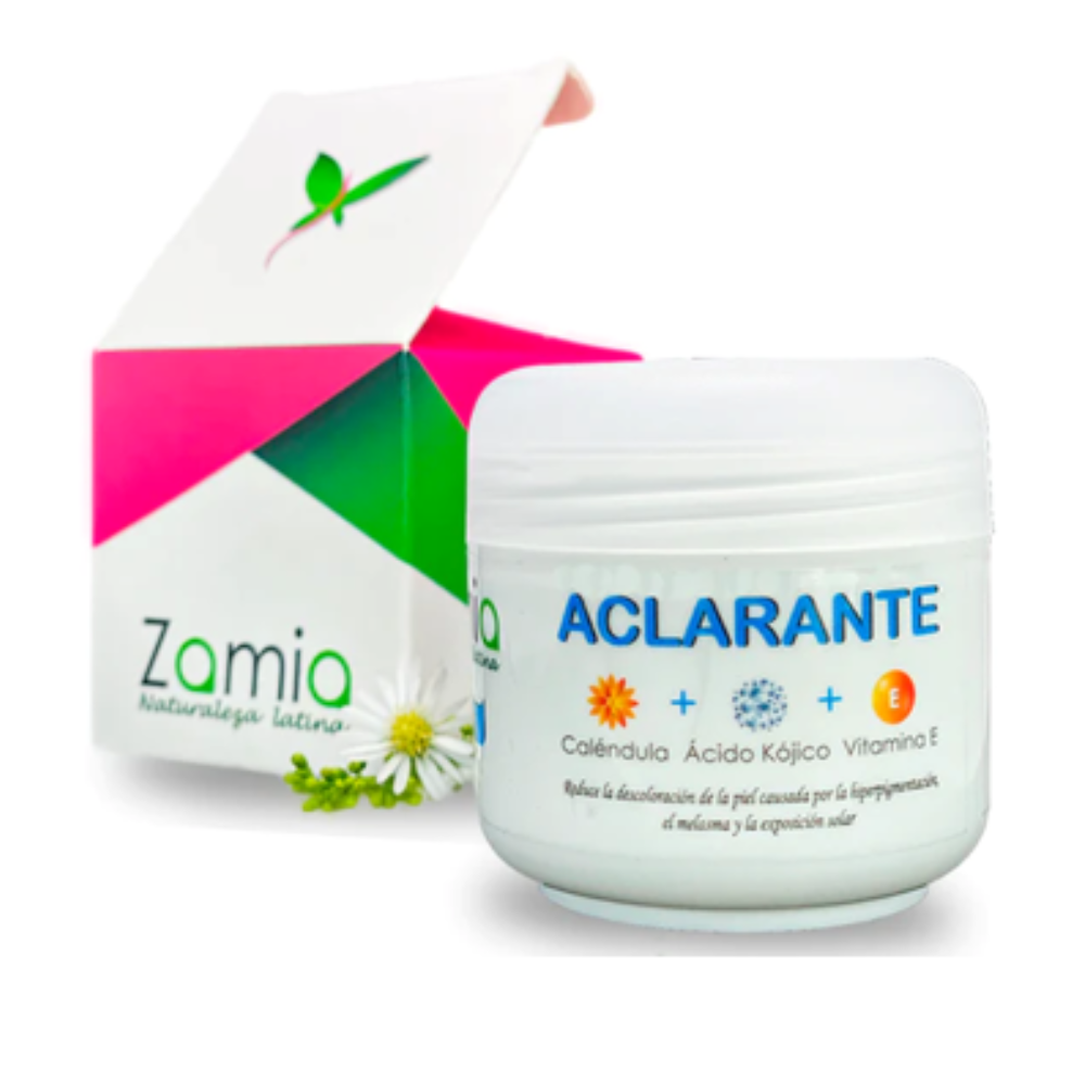 Producto: Crema Aclarante Zamia con vitamina para belleza Belleza 60 Gr